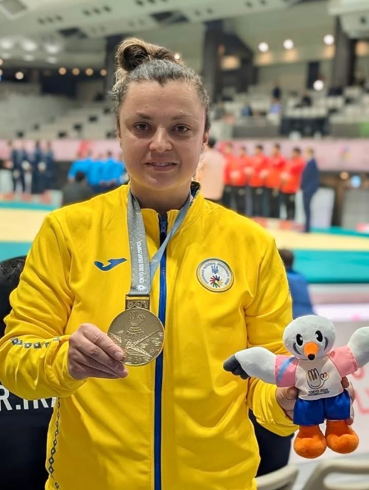 Марія Бала- чемпіонка ХХV літніх Дефлімпійських ігор з дзюдо